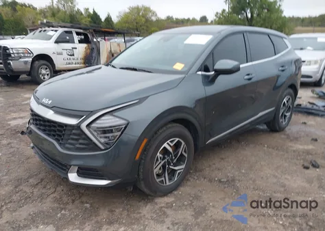 2025 Kia Sportage Lx из США, поврежденный, VIN KNDPU3DF7S7387093